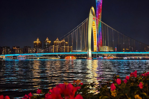 Guangzhou Pearl River Night Cruise with City Skyline Views Pearl River Night Cruise Indoor 1st&2nd Floor Seating Ticket