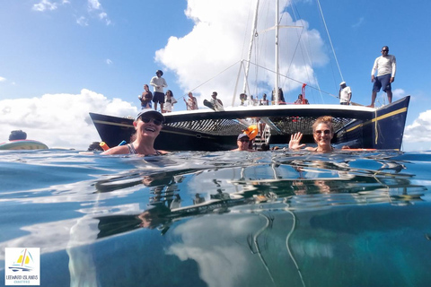 Basseterre : Croisière en catamaran à St. Kitts avec déjeuner léger