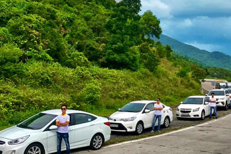 De Hue a Hoi An: coche privado con conductor de habla inglesa y visitas turísticas