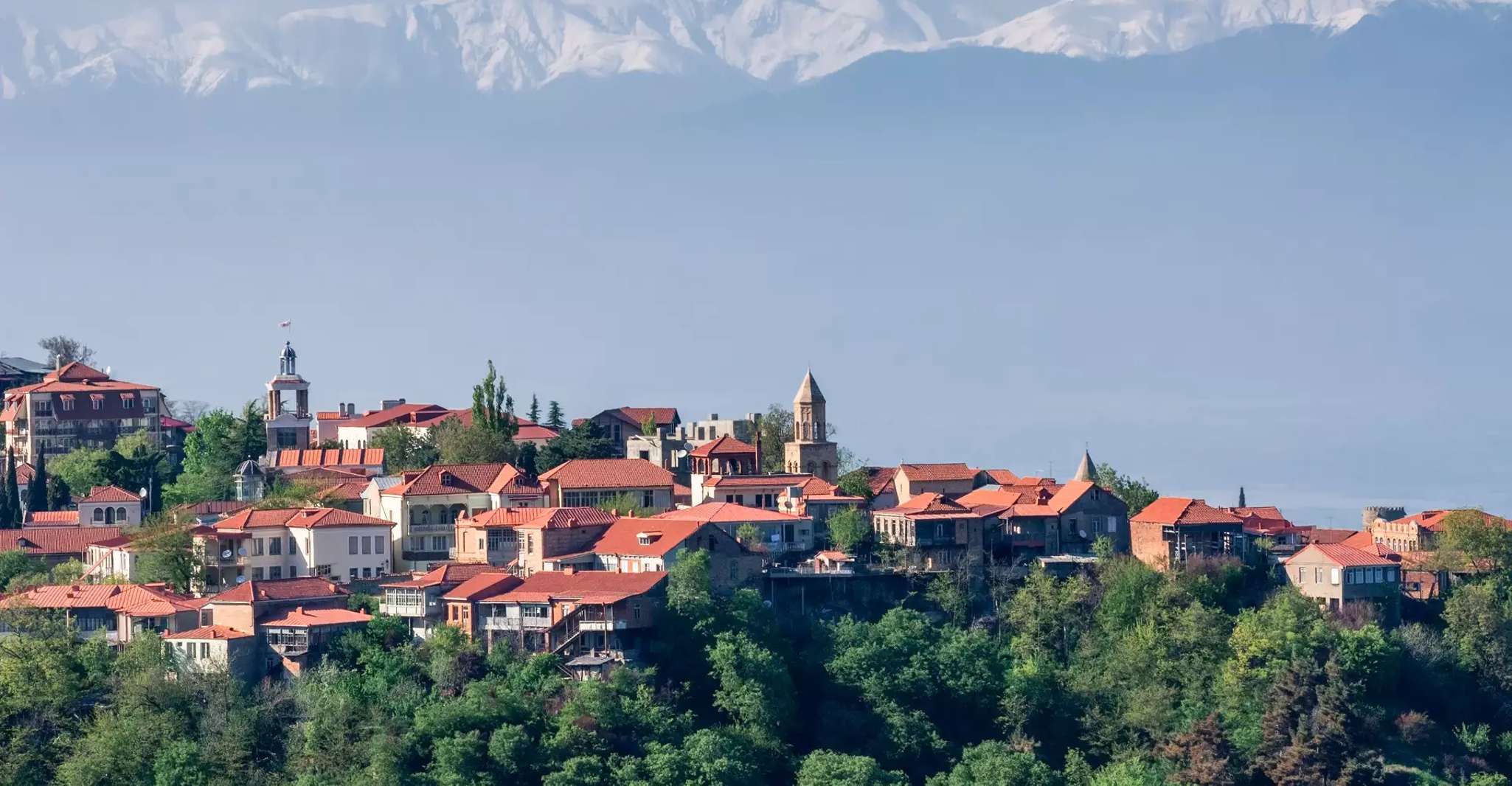 Kacheti, Bodbe (Kloster), Sighnaghi (Liebesstadt), Telavi - Hizvo