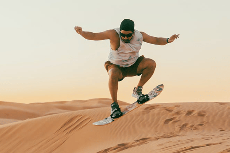 Abu Dhabi: Quad Bike ATV Safari, Camel Ride and Sandboarding