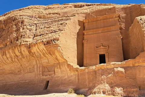 AlUla: Madain Saleh, Elephant Rock, and Jabal Ikmah Tour