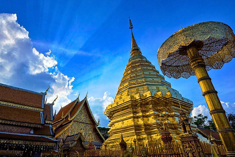 Visite du Doi Suthep et du temple Wat Pha Lat en soirée