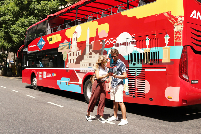 Buenos Aires: Hop-On/Hop-Off-Bustour Stadtführung