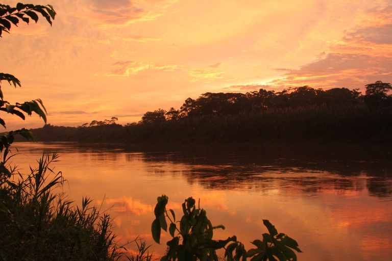 Puerto Maldonado: Sunset Boat Ride in the National Reserve From Tambopata: Boat ride at sunset