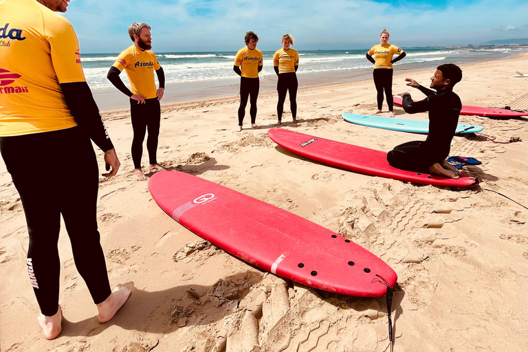 Exclusive surf lesson at Caparica