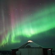 Fairbanks: Polarlicht-Nacht in einer Lodge