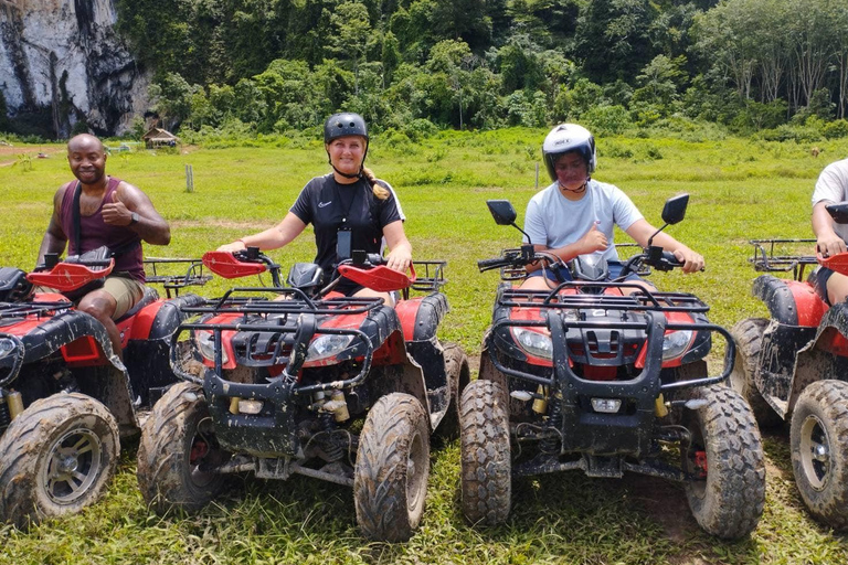 Expérience extrême en quad à Krabi avec transfert et aventure30 minutes de trajet en quad