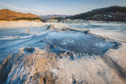 From Bucharest: Mud Volcanoes, Living Fires & Growing Stones