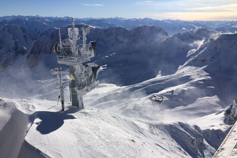 Escursione in treno sulla Zugspitze, la montagna più alta della Germania