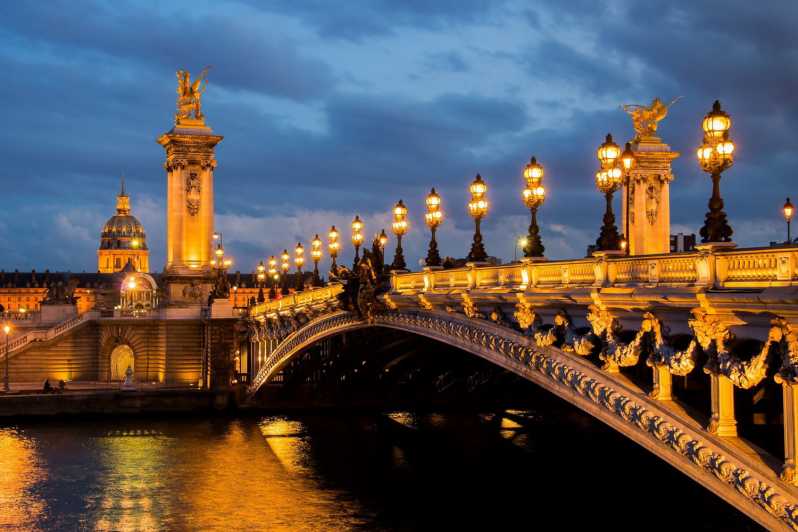 Visite à pied des illuminations de Paris en espagnol