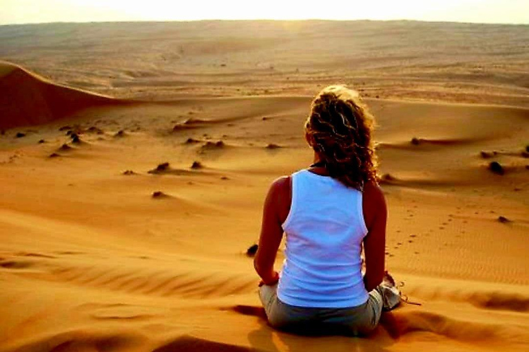From Muscat: Shared Wadi Bani Khalid & Desert Sunset