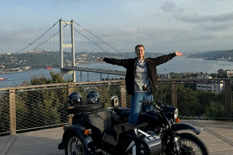 Istanbul:Sidecar Tour, Highlights,Hidden Gems & 2 Continents