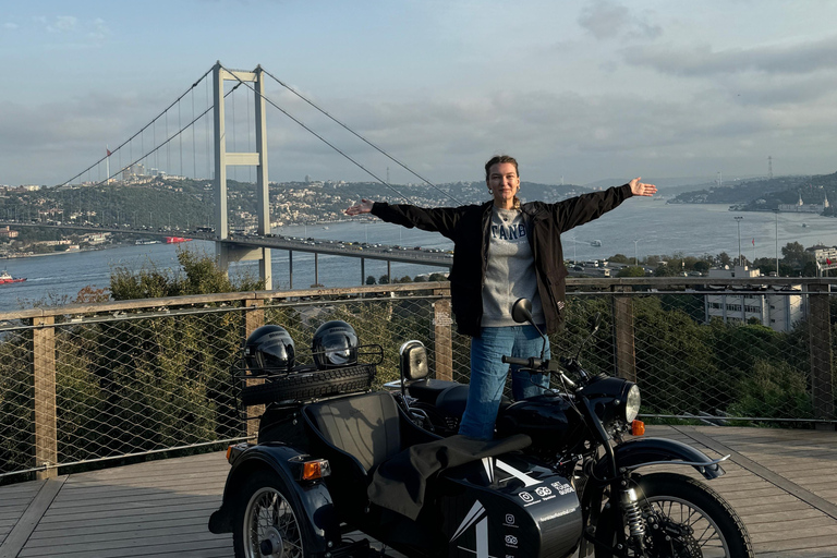 Istanbul:Sidecar Tour, Highlights,Hidden Gems & 2 Continents