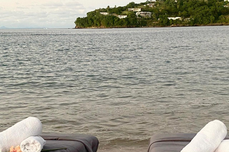St. Lucia Strand Massage Erlebnis