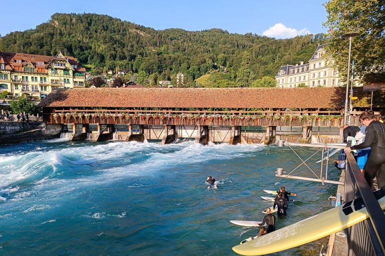 Interlaken: Highlights Tour med en lokal med privat bil5-timmars halvdagstur