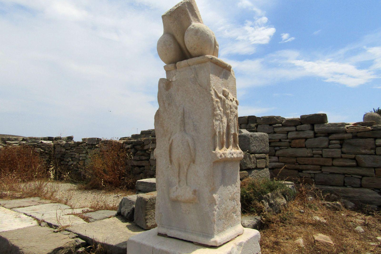 Delos: Única visita guiada de áudio ao sítio arqueológicoDelos: Somente tour guiado por áudio pelo sítio arqueológico