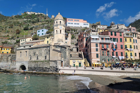 Florence: Cinque Terre & Pisa Day Trip with Transfers ECO-LOGIC Tour of 5 Terre and Pisa