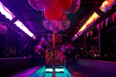 St. Maarten: Private Party Bus with Driver VIP Party Bus Rental with Driver (3Hours)