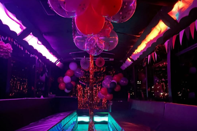 St. Maarten: Private Party Bus with Driver VIP Party Bus Rental with Driver (3Hours)