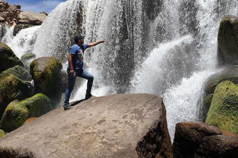 Journée d&#039;aventure à Arequipa : cascade de Pillones + forêt de rochers