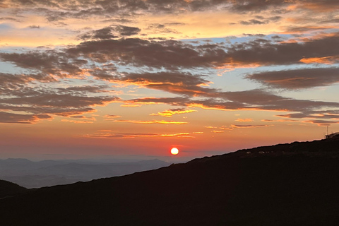 COUCHER DE SOLEIL À ETNA : VISITE GUIDÉE D'ETNA AVEC PRISE EN CHARGE DEPUIS CATANE