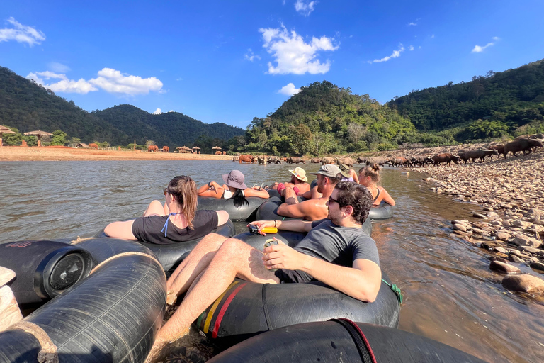 Excursión de un día a Chiangmai: senderismo, cataratas y tubing