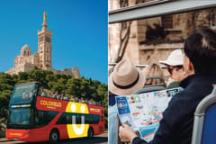 Marseille: Hop-On/Hop-Off-Bustour durch die Stadt