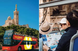 Marseille: Hop-On/Hop-Off-Bustour durch die Stadt