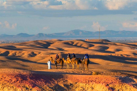 Marrakech: Abendessen und Quadbike Wüste Agafay Stars &amp; Showalles inklusive