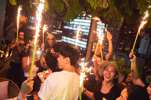 Bangkok: Pastel Rooftop Bar i śródziemnomorskie pakiety restauracyjneZestaw dzielony dla 2 osób