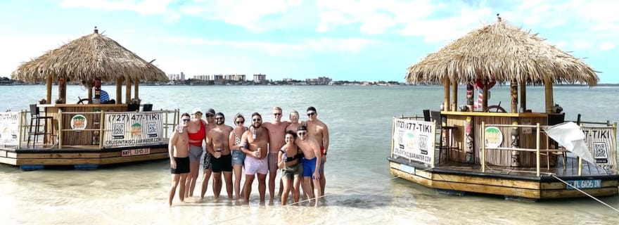 3 heures - Two Island Sandbar Tiki Adventure