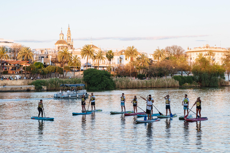 Siviglia: tour di paddle surf sul fiume GuadalquivirSiviglia: tour in paddle surf sul fiume Guadalquivir
