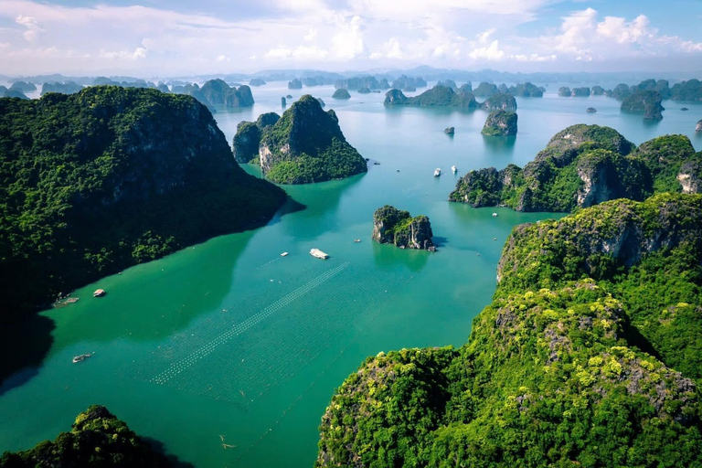 Hanoi:Halong Bay–Lan Ha Bay-Kayak,Swimming Luxury Day Cruise From Halong: Discover Halong Bay Full Day Cruise 5*