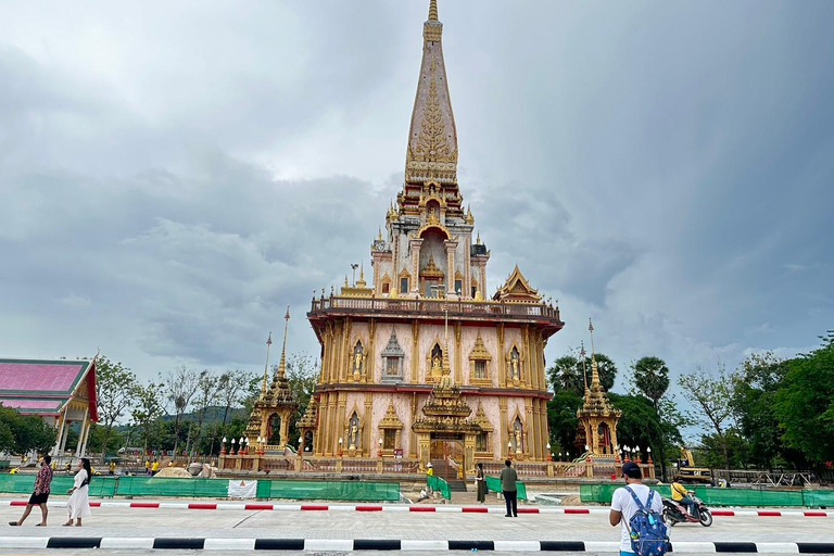 Phuket: Ciudad Vieja, Templo de Chalong y Recorrido en Furgoneta por el Gran Buda