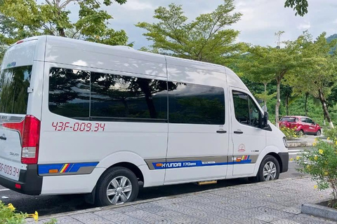 Desde Hoi An: Autobús de enlace de ida a Hue