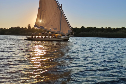 Aswan to Luxor: 2-Night Felucca Sail to Kom Ombo, End Luxor