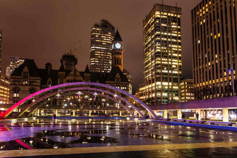 Toronto: Guided City Sightseeing Festive Lights Bus Tour Festive Lights Tour