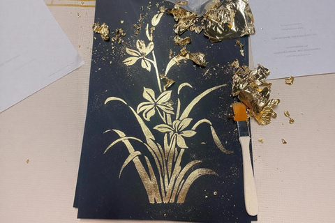 Shanghai: Create Your Own Gold Leaf Artwork Experience