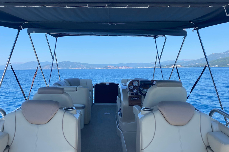 Ohrid: Lake Ohrid Boat Cruise with Swimming Stops