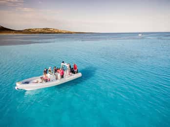 From Stintino: Half-day dinghy tour in Asinara Gulf