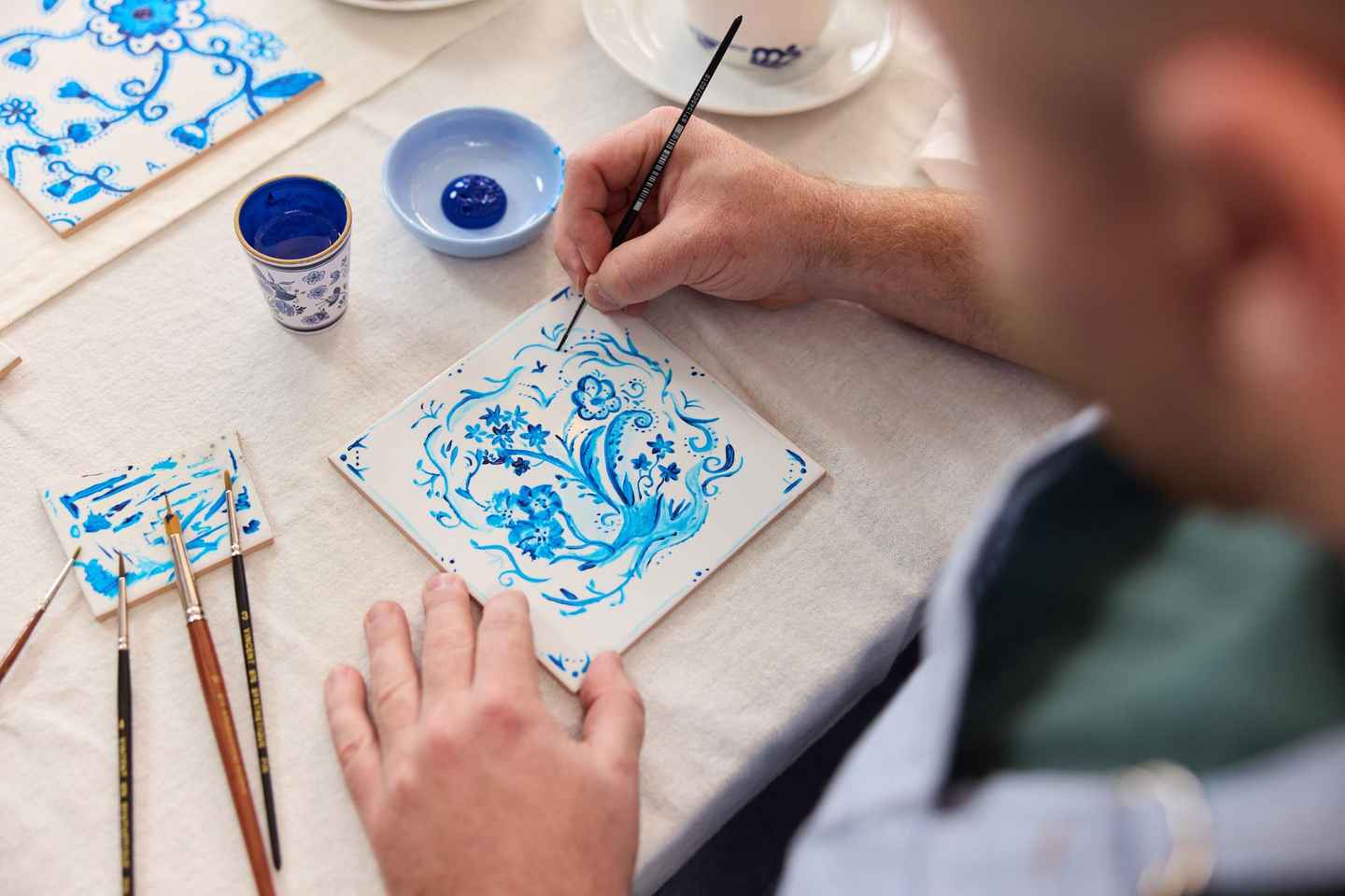 Amsterdam: Traditional Dutch Blue Tile Painting Workshop