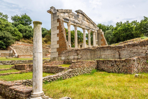 Da:Tirana/Durres/Golem:Anfiteatro di Durazzo e Tour di Pollonia.