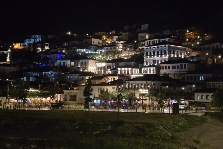 Night photography tour in UNESCO Berat city