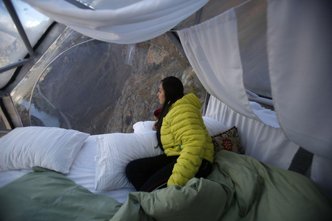 Desde Cusco |Pasar la noche en Skylodge + Via ferrata y tirolina