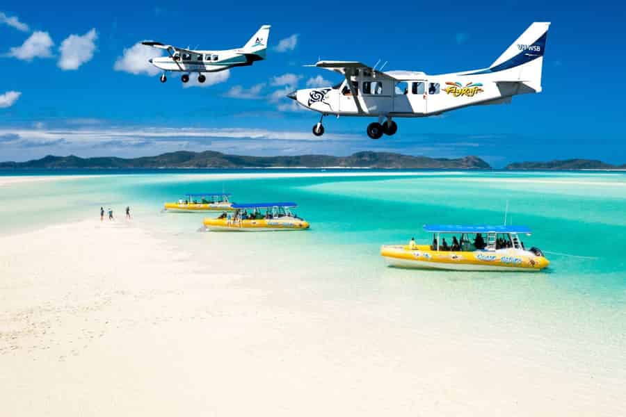 Airlie Beach: Fly Raft Paket mit Rundflug und Schnorcheln. Foto: GetYourGuide