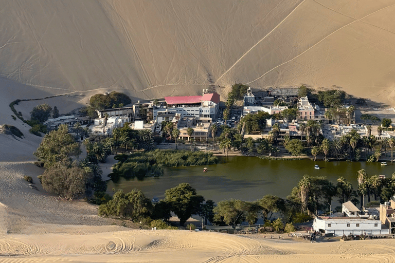 Huacachina: Paragliding over the Peruvian desert