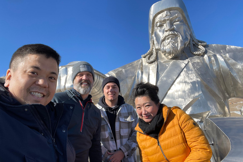 Genghis Khan Statue and Terelj National Park day trip