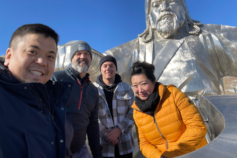 Genghis Khan Statue and Terelj National Park day trip