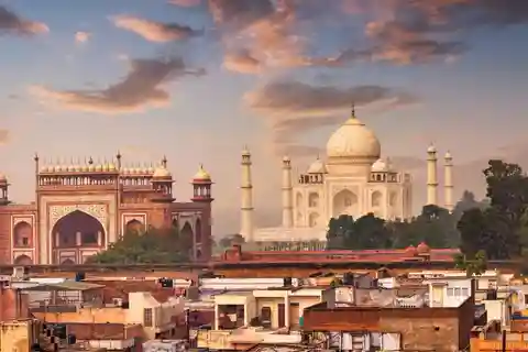 Evening tour of Agra city with Sunset Taj Mahal & Agra Fort